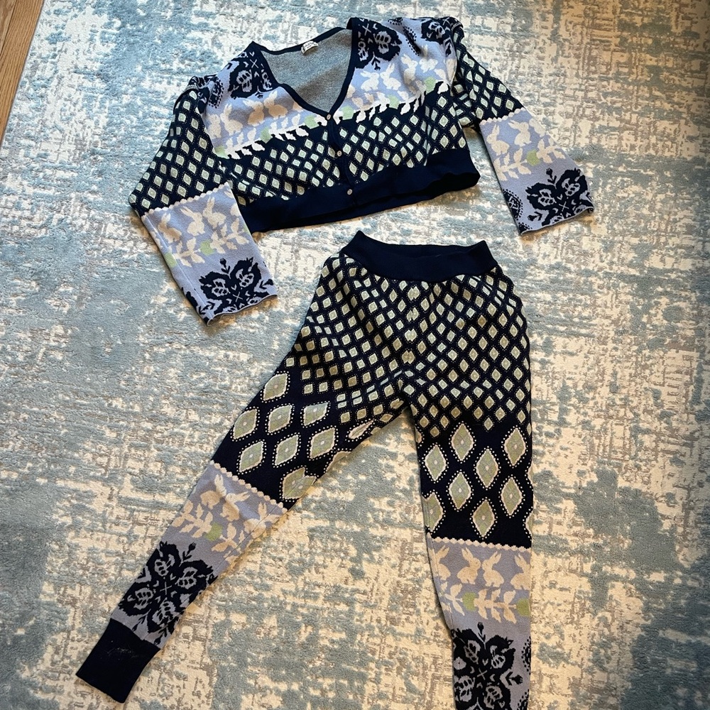 Free people two piece- snow bunny